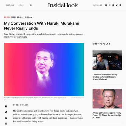 My Conversation With Haruki Murakami Never Really Ends