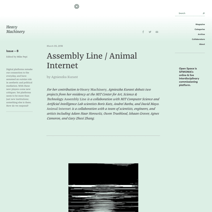 Assembly Line / Animal Internet - Open Space