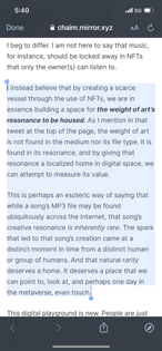 Canon, Collectibles, and Copies: A Music NFT Experiment