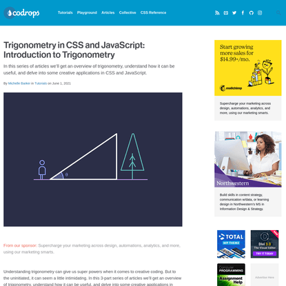 Trigonometry in CSS and JavaScript: Introduction to Trigonometry | Codrops