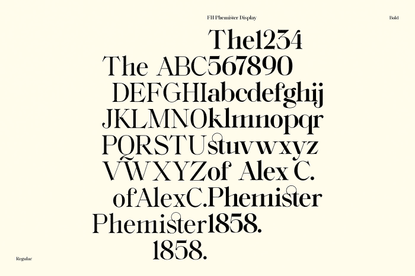 FH Phemister (Typografische)