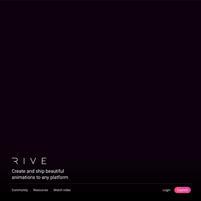 Rive - About Rive