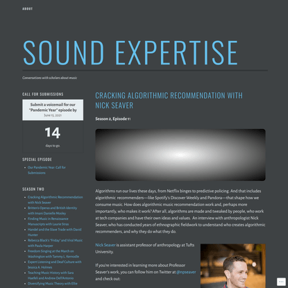 Sound Expertise