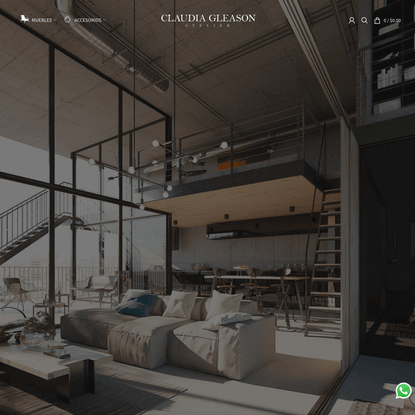 CLAUDIA GLEASON ATERLIER – Muebles y decoración para todo el hogar