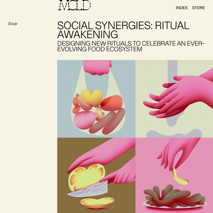 Social Synergies: Ritual Awakening - MOLD :: Designing the Future of Food