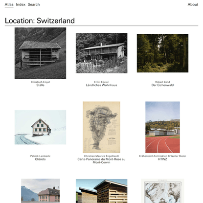 Location: Switzerland — Atlas of Places