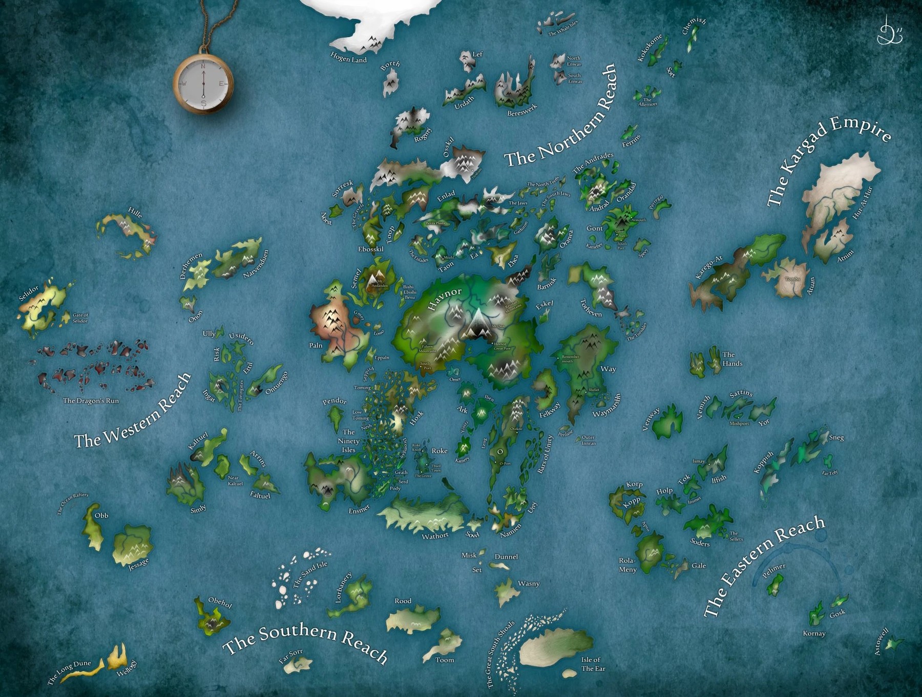 map of wizard of earthsea — Are.na