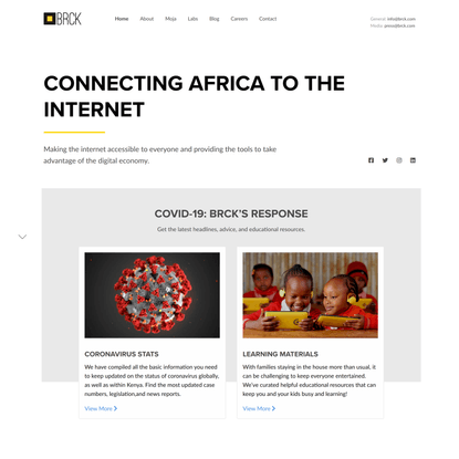 BRCK | Providing free and accessible internet in Kenya.