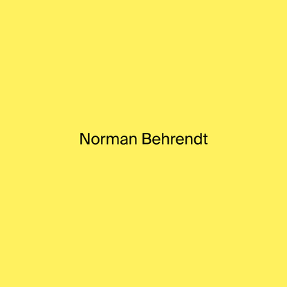 Norman Behrendt