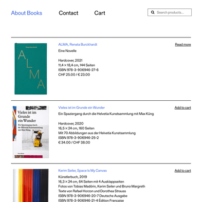 About Books | | About Books