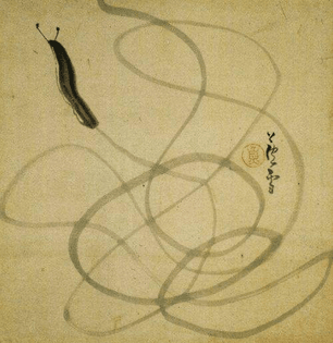 Slug’ by Nagasawa Rosetsu (1754-1799)