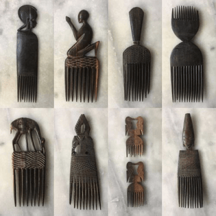 Combs found in Senegal, and Guinea-Bissau