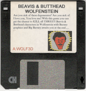 Beavis &amp; Butthead Wolfenstein 