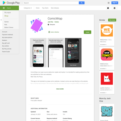 ComicWrap - Apps on Google Play