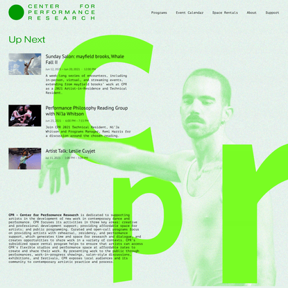 Center for Performance Research