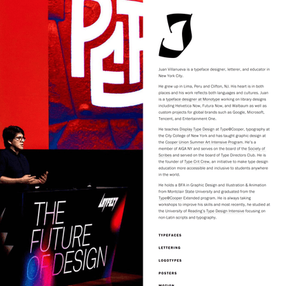 Lettering, Graphic &amp; Type Design