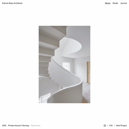 Works – Kolman Boye Architects
