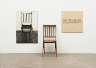 'One and Three Chairs' - Joseph Kosuth