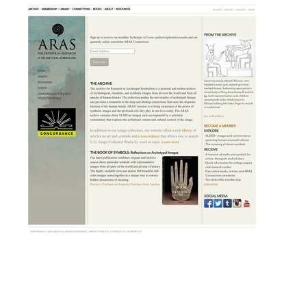 The Archive for Research in Archetypal Symbolism | ARAS
