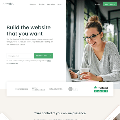 Create Your Own Website | Ecommerce Platform UK | Create