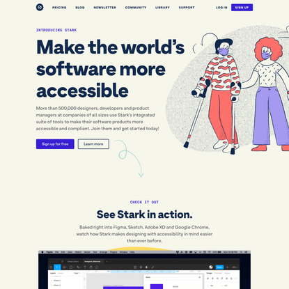 Stark: The suite of integrated accessibility tools for your product design and development team • Making the world’s product...