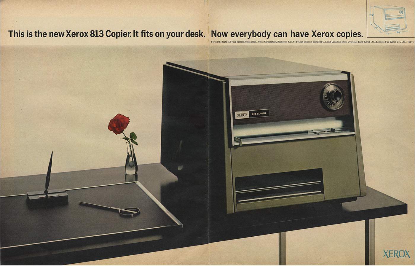 Xerox 813 Copier