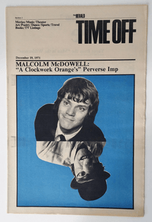 Massimo Vignelli, Time Off supplement to The Herald, December 19, 1971