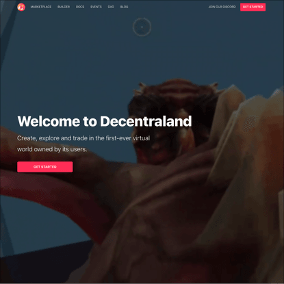 Welcome to Decentraland