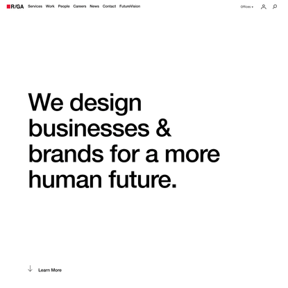 R/GA I Designing for a more human future