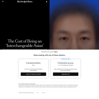 The Cost of Being an ‘Interchangeable Asian’