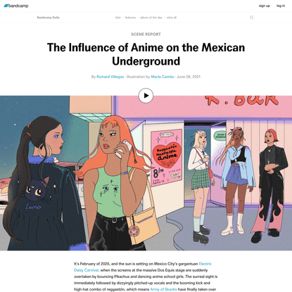 The Influence of Anime on the Mexican Underground