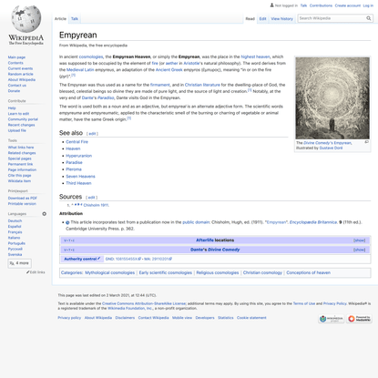 Empyrean - Wikipedia