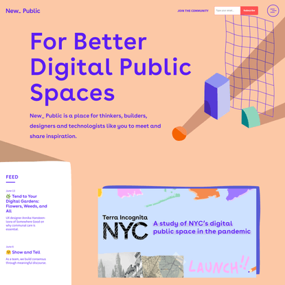 New_ Public - For Better Digital Public Spaces