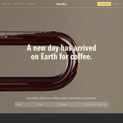 Cometeer - Earth’s First Hyper Fresh Coffee