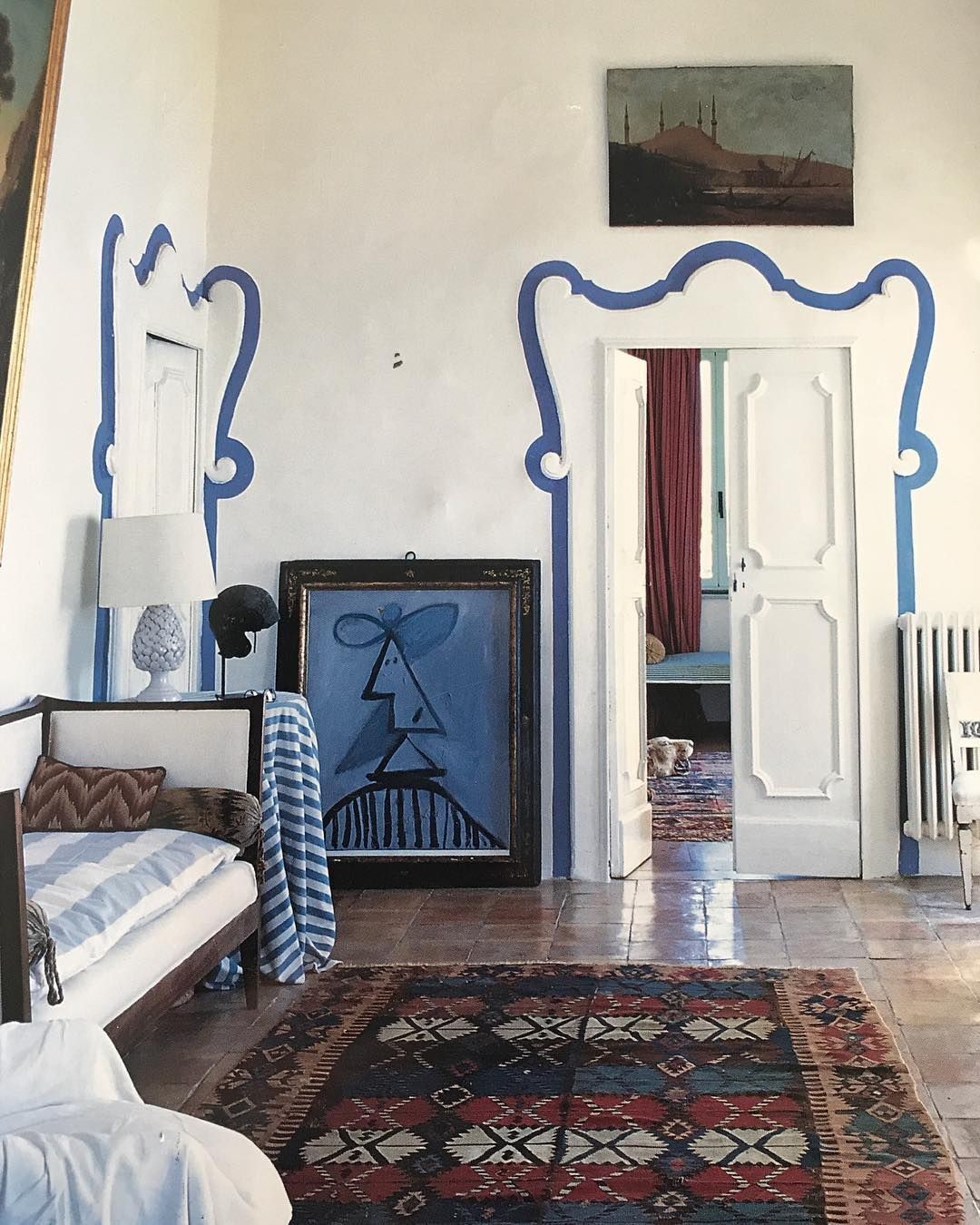 Nicola del Roscio’s house in Gaeta