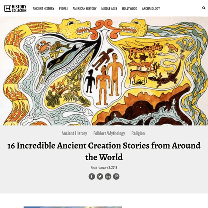 16 Incredible Ancient Creation Stories from Around the World