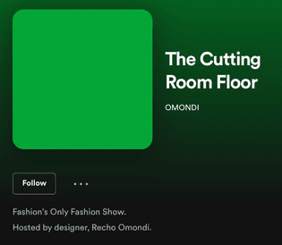 💚The Cutting Room Floor by Recho Omondi💚