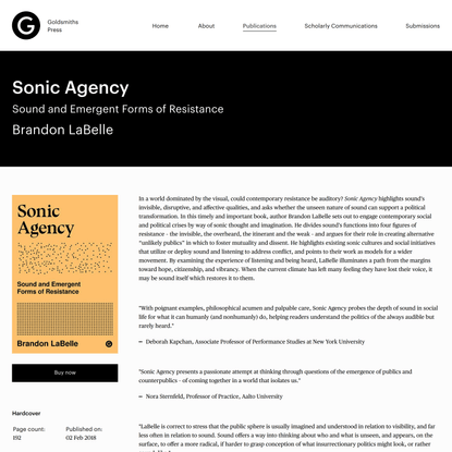 Sonic Agency - Brandon LaBelle