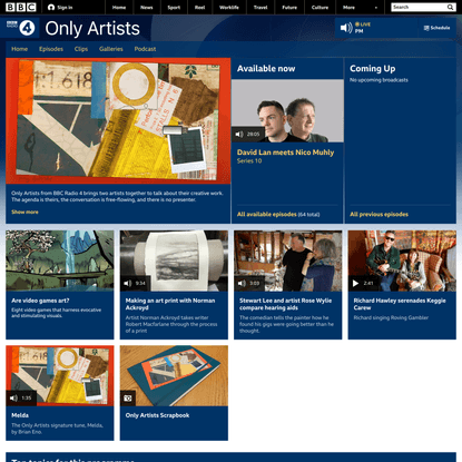 BBC Radio 4 - Only Artists