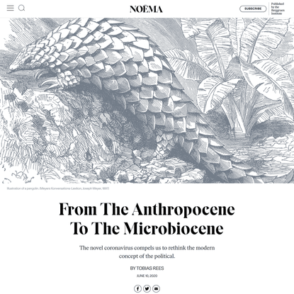 From The Anthropocene To The Microbiocene | NOEMA