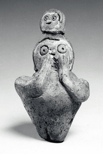 Whistle, Figure With Head On Head
9th–5th century B.C.E
Tembladera Peru