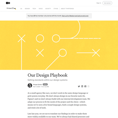 Our Design Playbook