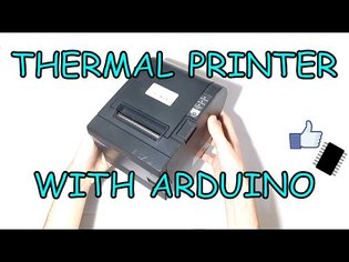 How to connect a thermal printer to the Arduino | Small Project