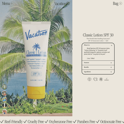 Classic Lotion | The Worlds Best-Smelling Sunscreen | Vacation®