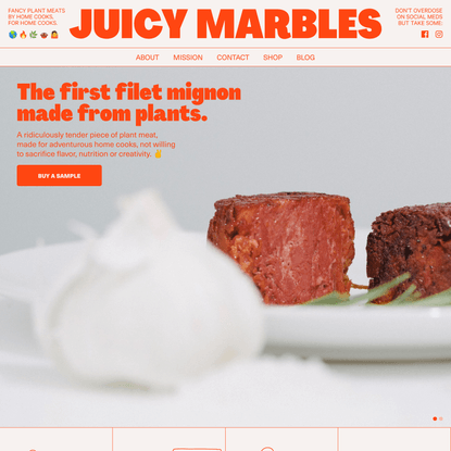 Juicy Marbles™ 🥩 Fancy Plant Meat