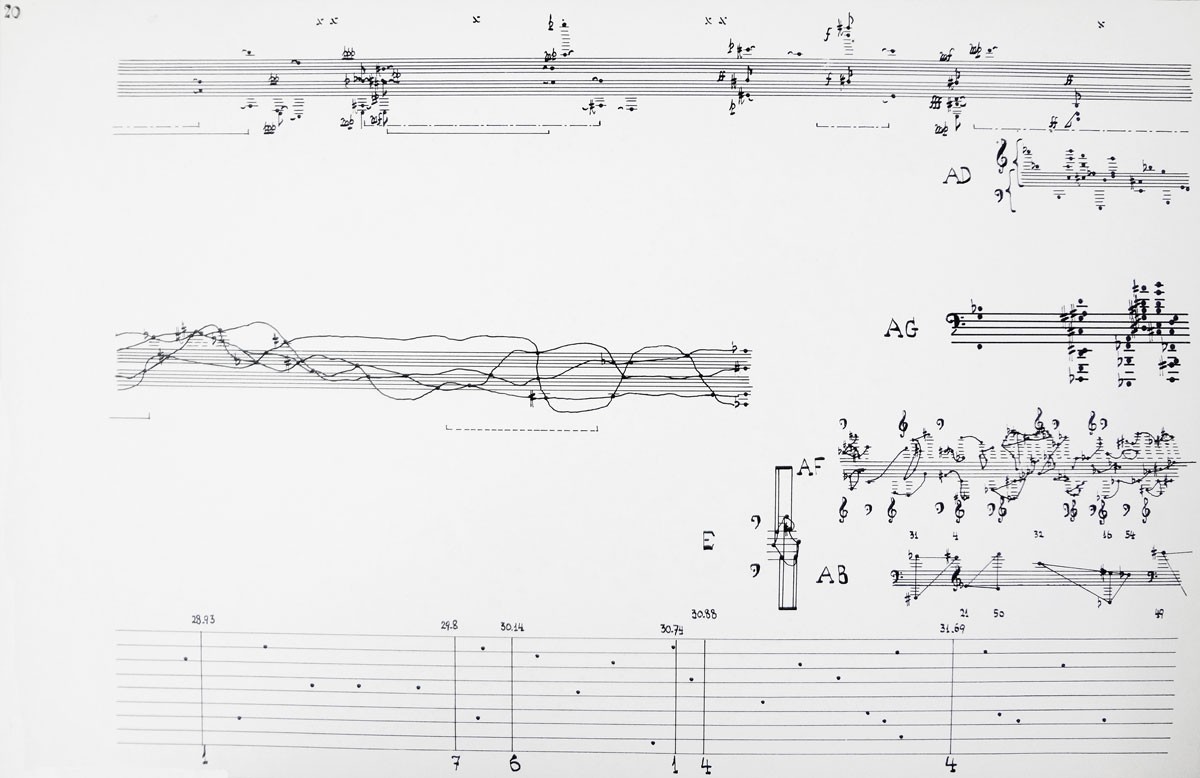 John Cage, Concert for Piano and Orchestra. Solo for Piano, 1960