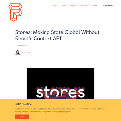 Stores: Making State Global Without React’s Context API