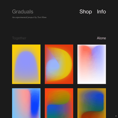 Homepage — gradients daily