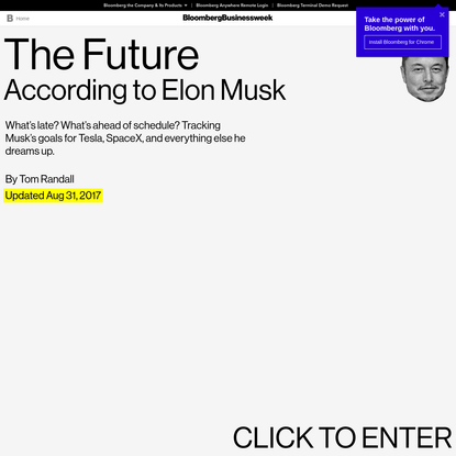 We're Tracking Every Project Elon Musk Has Dreamed Up.