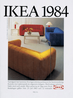 ikea catalog cover 1984